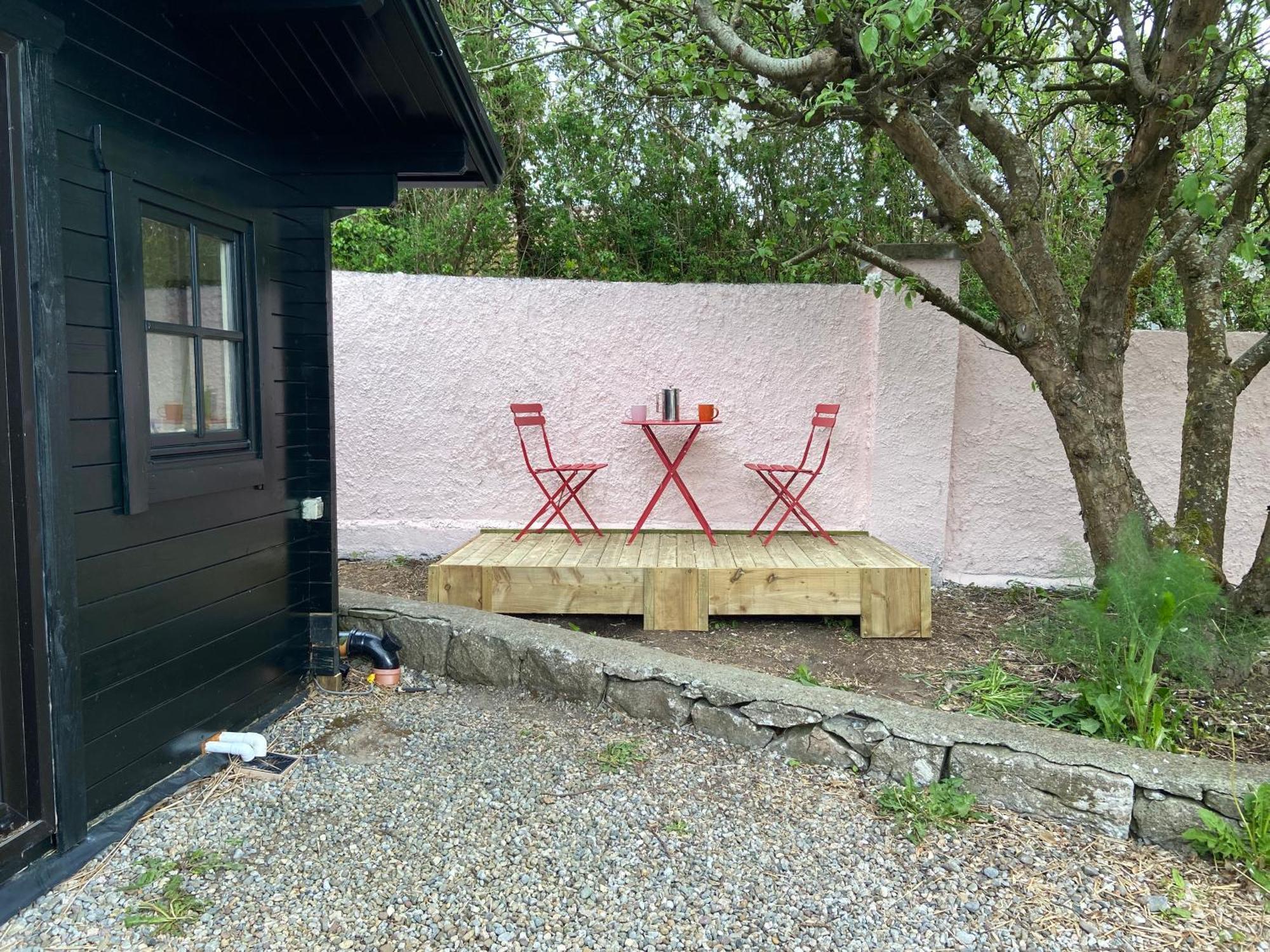 The Cosy Cabin By The Shore Galway Exteriör bild
